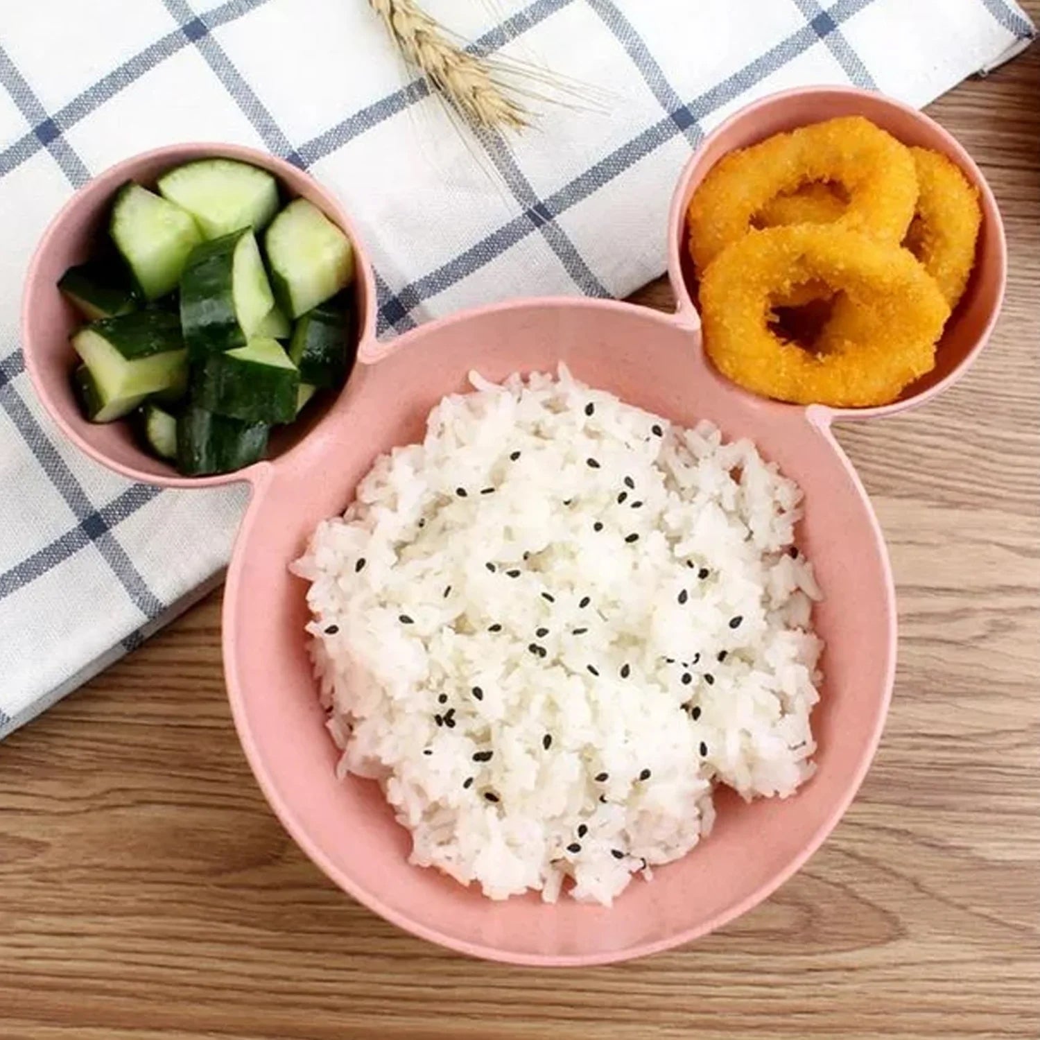 Mickey Mouse Shape Plates for Kids, BPA Free, & Unbreakable Children’s Food Plate, Kids Bowl, Fruit Plate, Baby Cartoon Bowl Plate, Tableware (1 Pc) Mickey Mouse Shape Plates for Kids, BPA Free, & Unbreakable Children’s Food Plate, Kids Bowl, Fruit Plate, Baby Cartoon Bowl Plate, Tableware (1 Pc)